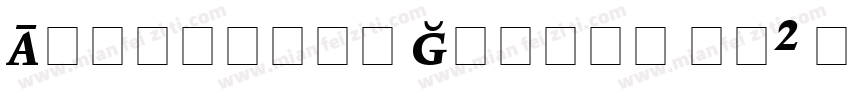 Alternate Gothic No2 D Regular字体转换
